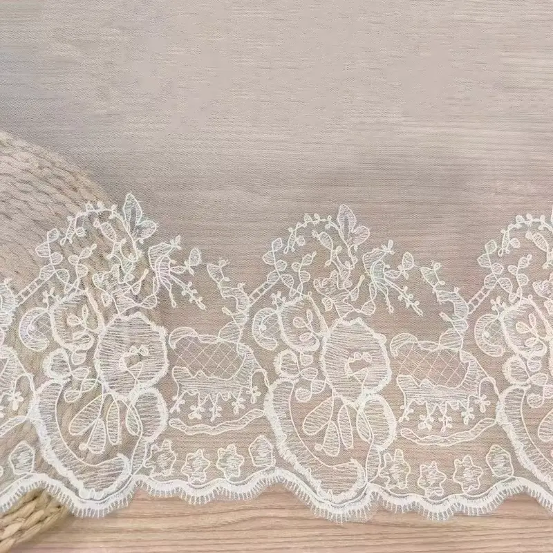 Customizable Fashionable And Exquisite Mesh Polyester Embroidered Lace For Women S Clothing Customizable Fashionable And Exquisite Mesh Polyester Embroidered Lace For Women S Clothing