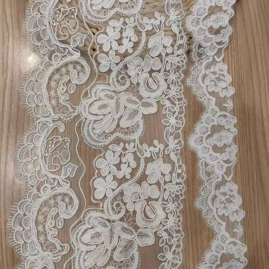 Customizable Fashionable And Exquisite Mesh Polyester Embroidered Lace For Women S Clothing Customizable Fashionable And Exquisite Mesh Polyester Embroidered Lace For Women S Clothing