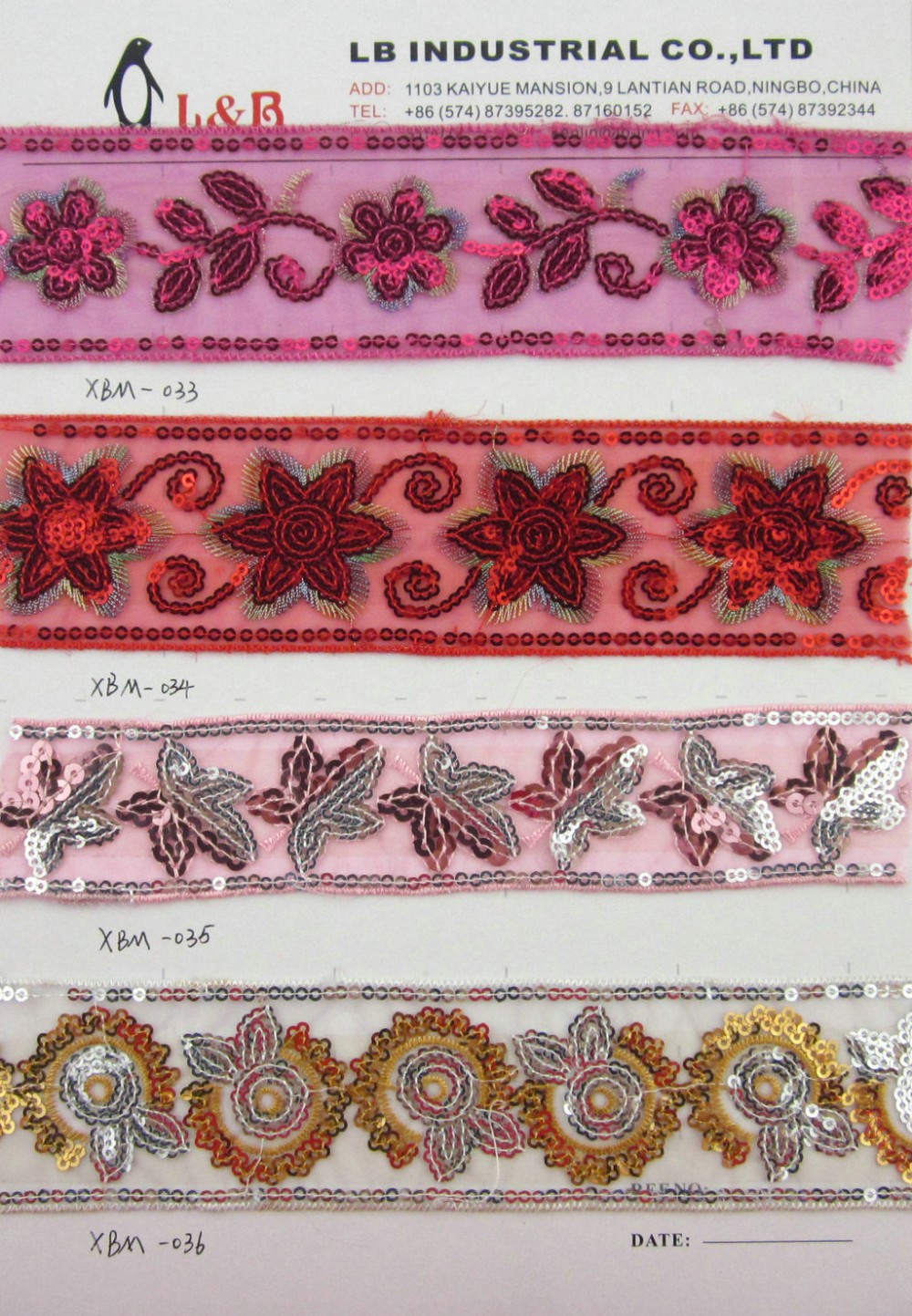 Wholesale Different Width Bling Finish Braid Elastic Sequin Lace Trim